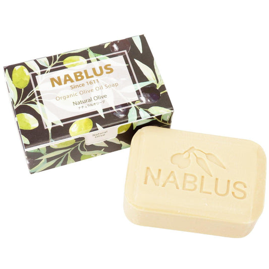 NABLUS SOAP ナーブルスソープ 無添加 完全オーガニック石鹸(ナチュラルオリーブ)保湿環境・乾燥対策 100g - YOUR ORGANICS