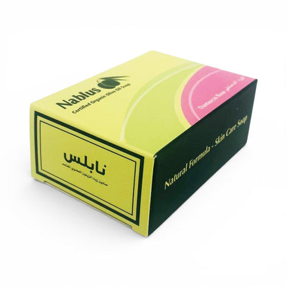 【パレスチナ・エディション】【パレスチナ最後の石鹸工場】【NABLUS SOAP / ナーブルスソープ 】ダマスクローズ 完全無添加 オーガニック石鹸（引き締め・リラックス）100g