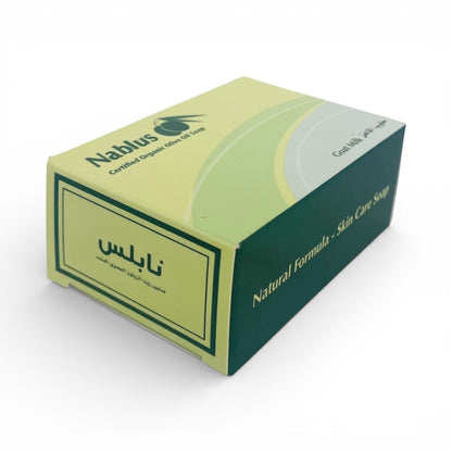 [The last soap factory in Palestine] [NABLUS SOAP] Goat milk, completely additive-free, organic soap (soft skin, glossy) 100g