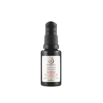 【NECTAROME / ネクタローム】フェイシャルケア・アルガンオイル ローズ 20ml（オーガニック認証エコサート・USDA取得）
