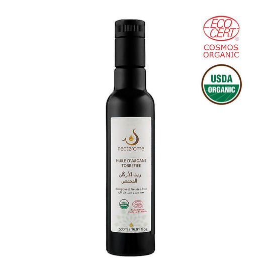 [Shipped after November 16th] NECTAROME Organic [Edible] Argan oil (Organic certified by Ecocert/USDA) 500ml 