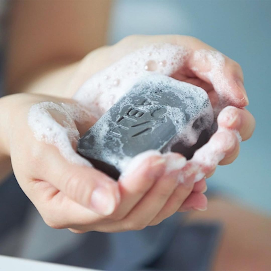 【NABLUS SOAP / ナーブルスソープ 】死海の泥 完全無添加 オーガニック石鹸（豊富なミネラル・毛穴すっきり）100g